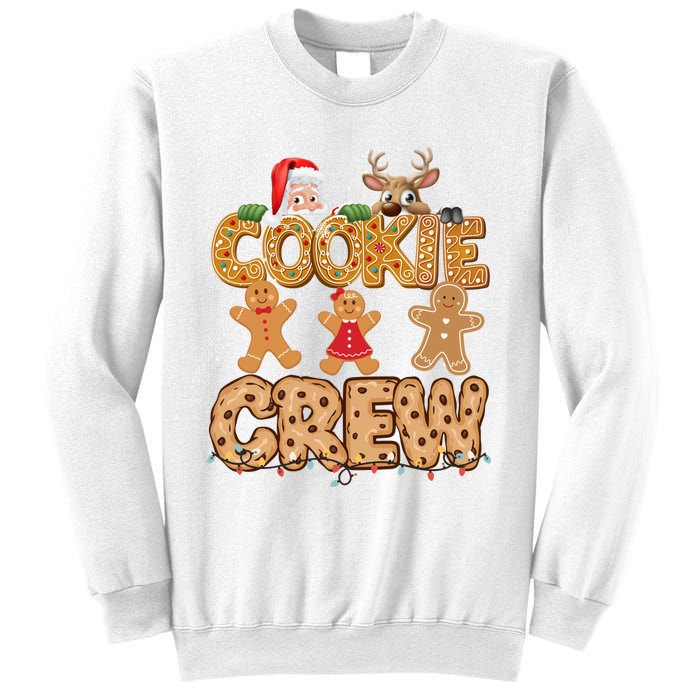 Christmas Cookie Crew Pajamas Baking Family Funny Sweatshirt