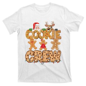 Christmas Cookie Crew Pajamas Baking Family Funny T-Shirt