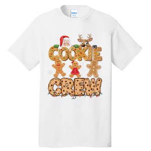 Christmas Cookie Crew Pajamas Baking Family Funny Tall T-Shirt