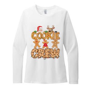 Christmas Cookie Crew Pajamas Baking Family Funny Womens CVC Long Sleeve Shirt