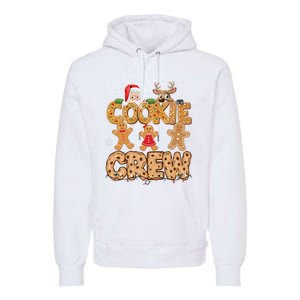 Christmas Cookie Crew Pajamas Baking Family Funny Premium Hoodie