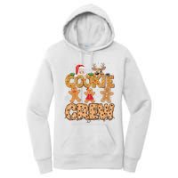 Christmas Cookie Crew Pajamas Baking Family Funny Women's Pullover Hoodie