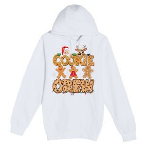 Christmas Cookie Crew Pajamas Baking Family Funny Premium Pullover Hoodie