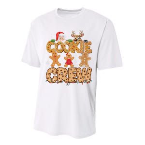 Christmas Cookie Crew Pajamas Baking Family Funny Performance Sprint T-Shirt