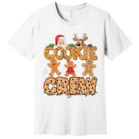 Christmas Cookie Crew Pajamas Baking Family Funny Premium T-Shirt