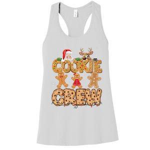 Christmas Cookie Crew Pajamas Baking Family Funny Women's Racerback Tank