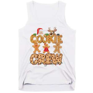 Christmas Cookie Crew Pajamas Baking Family Funny Tank Top