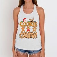 Christmas Cookie Crew Pajamas Baking Family Funny Women's Knotted Racerback Tank