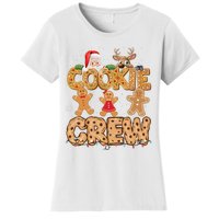 Christmas Cookie Crew Pajamas Baking Family Funny Women's T-Shirt