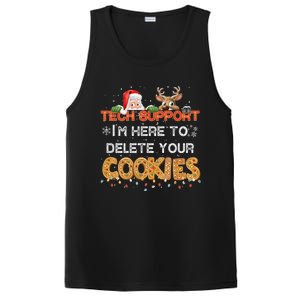 Christmas Cookie Crew Pajamas Tech Baking Family Funny PosiCharge Competitor Tank