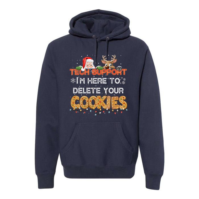 Christmas Cookie Crew Pajamas Tech Baking Family Funny Premium Hoodie