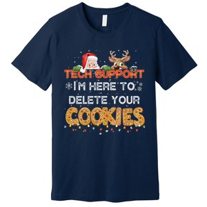 Christmas Cookie Crew Pajamas Tech Baking Family Funny Premium T-Shirt