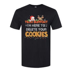 Christmas Cookie Crew Pajamas Tech Baking Family Funny Softstyle CVC T-Shirt