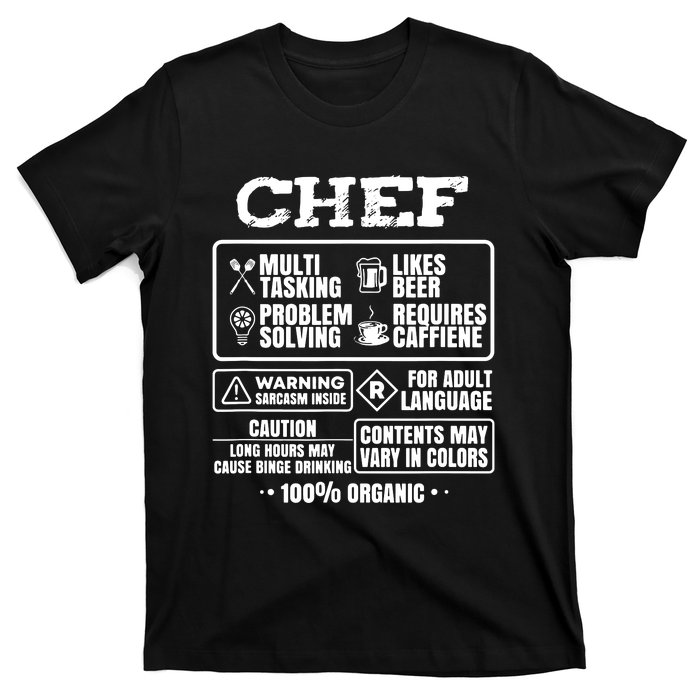 Chef Cooking T-Shirt