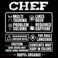 Chef Cooking 16 in Basic Backpack