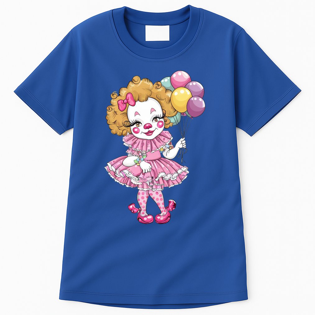 Cute Clowncore Coquette Aesthetic Clown Gift Tall T-Shirt