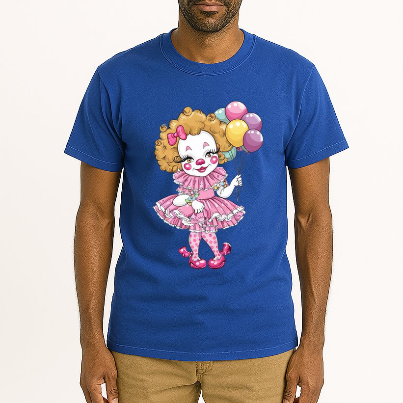 Cute Clowncore Coquette Aesthetic Clown Gift Tall T-Shirt