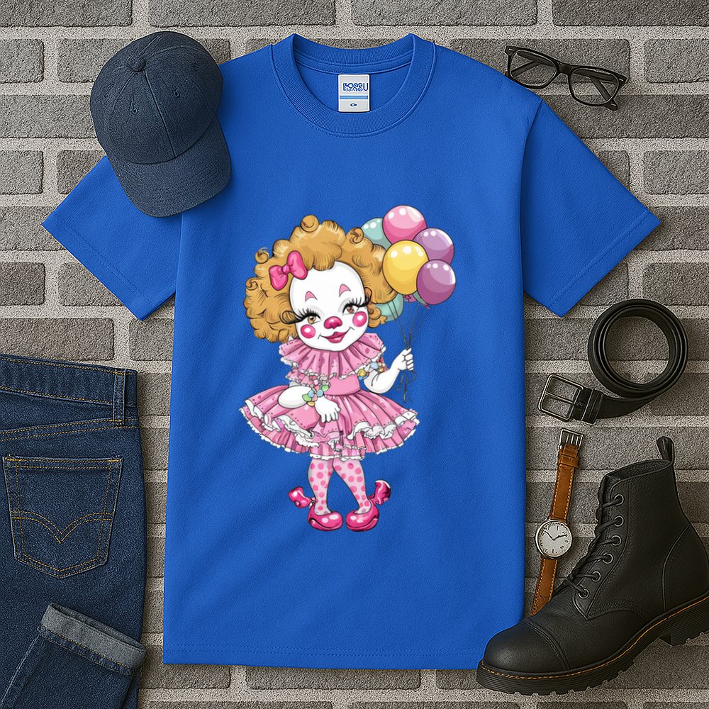 Cute Clowncore Coquette Aesthetic Clown Gift Tall T-Shirt
