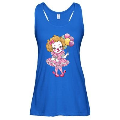 Cute Clowncore Coquette Aesthetic Clown Gift Ladies Essential Flowy Tank
