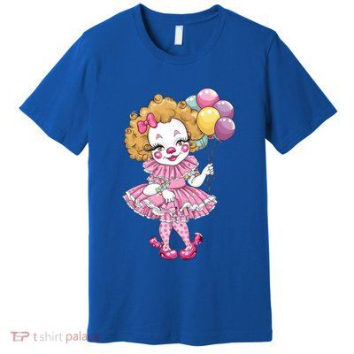 Cute Clowncore Coquette Aesthetic Clown Gift Premium T-Shirt