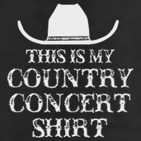 Country Concert 7 Panel Mesh Trucker Snapback Hat