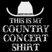 Country Concert Drawstring Bag