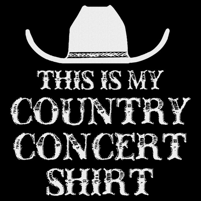 Country Concert Drawstring Bag