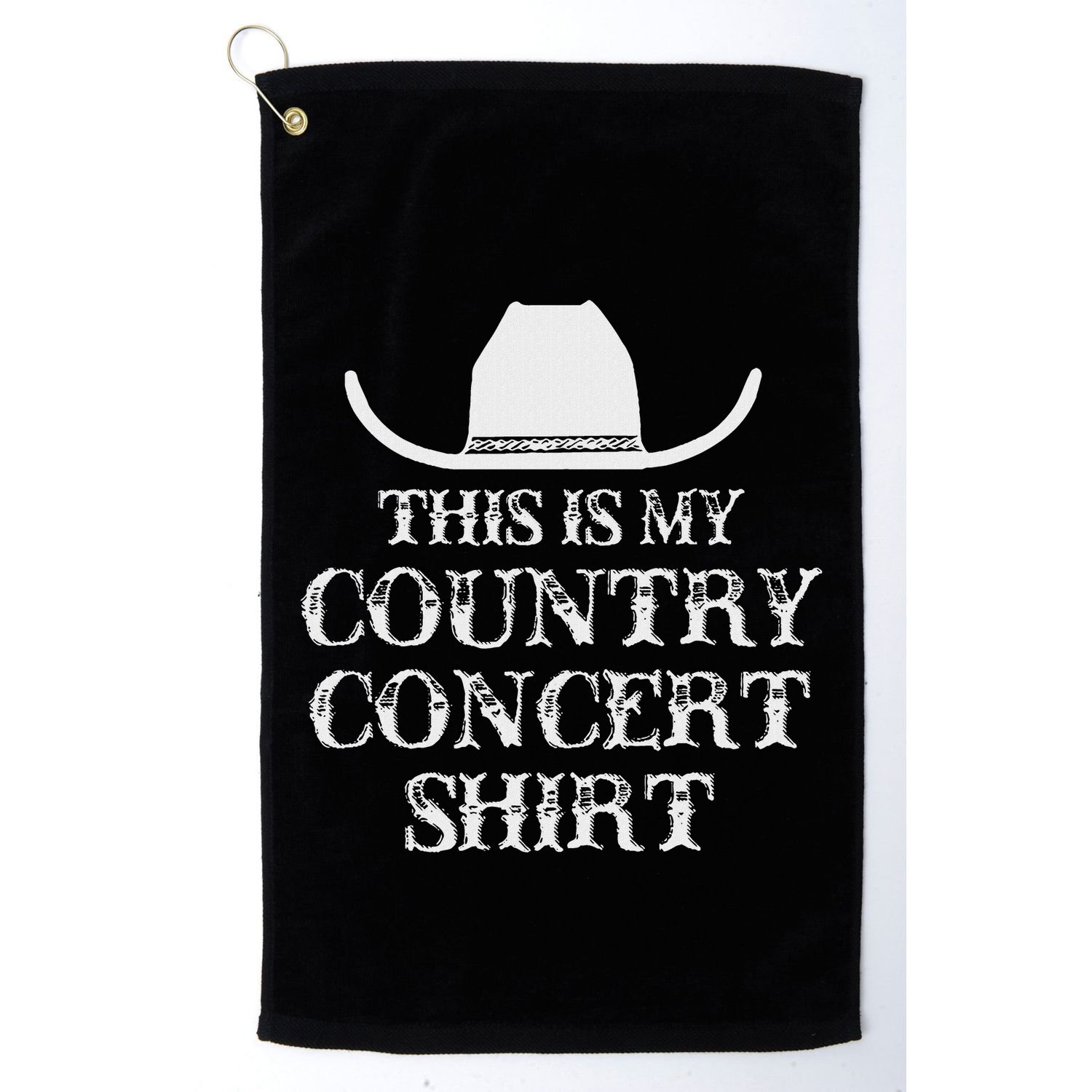 Country Concert Golf Towel