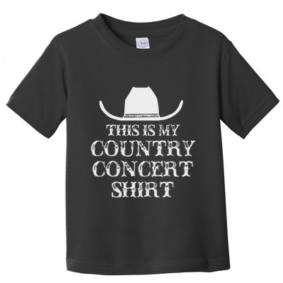 Country Concert Toddler T-Shirt