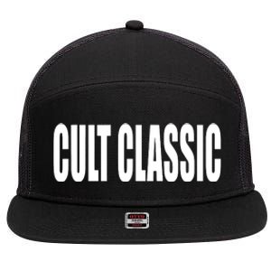 Cult Classic 7 Panel Mesh Trucker Snapback Hat