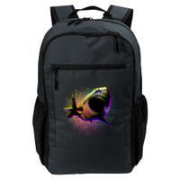 Cool Colorful CMYK Paint Spatter Shark Backpack