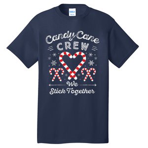 Christmas Candy Cane Heart Holiday Family Matching Pajama Pj Tall T-Shirt