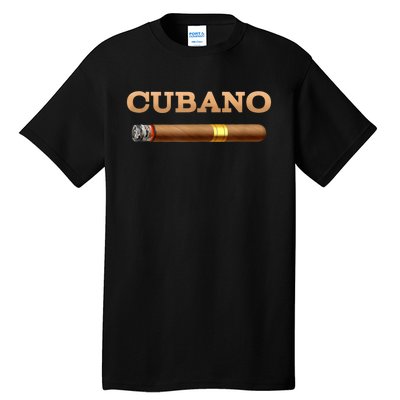 Cuban Cigar Cubano Smoker Cohiba Havana Tobacco Tall T-Shirt