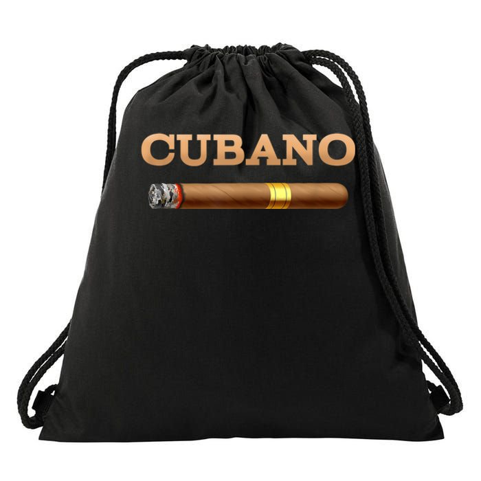 Cuban Cigar Cubano Smoker Cohiba Havana Tobacco Drawstring Bag