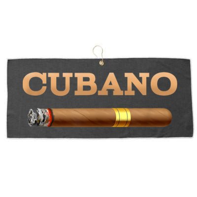 Cuban Cigar Cubano Smoker Cohiba Havana Tobacco Large Microfiber Waffle Golf Towel