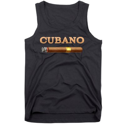 Cuban Cigar Cubano Smoker Cohiba Havana Tobacco Tank Top