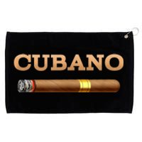 Cuban Cigar Cubano Smoker Cohiba Havana Tobacco Grommeted Golf Towel