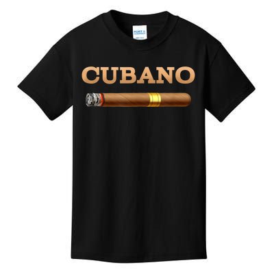 Cuban Cigar Cubano Smoker Cohiba Havana Tobacco Kids T-Shirt