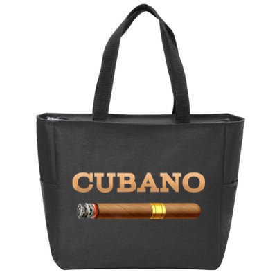 Cuban Cigar Cubano Smoker Cohiba Havana Tobacco Zip Tote Bag