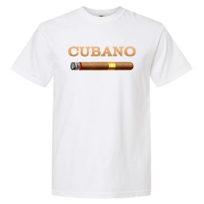 Cuban Cigar Cubano Smoker Cohiba Havana Tobacco Garment-Dyed Heavyweight T-Shirt