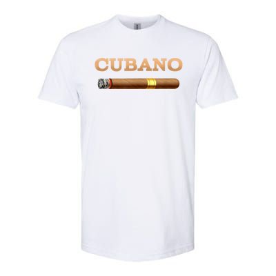 Cuban Cigar Cubano Smoker Cohiba Havana Tobacco Softstyle® CVC T-Shirt