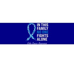 Colorectal Cancer Colon Cancer Blue Ribbon Bumper Sticker