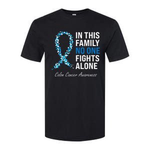 Colorectal Cancer Colon Cancer Blue Ribbon Softstyle CVC T-Shirt