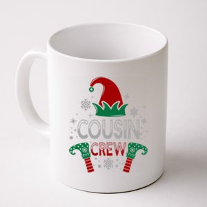 Christmas Cousin Crew Funny Elf Matching Family Xmas Gift Coffee Mug