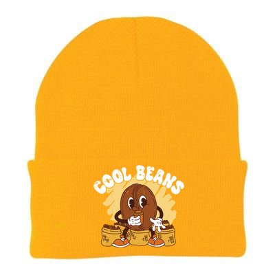 Cool Cartoon Coffee Beans Funny Quotes For Coffee Lovers Cute Gift Knit Cap Winter Beanie