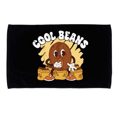 Cool Cartoon Coffee Beans Funny Quotes For Coffee Lovers Cute Gift Microfiber Hand Towel