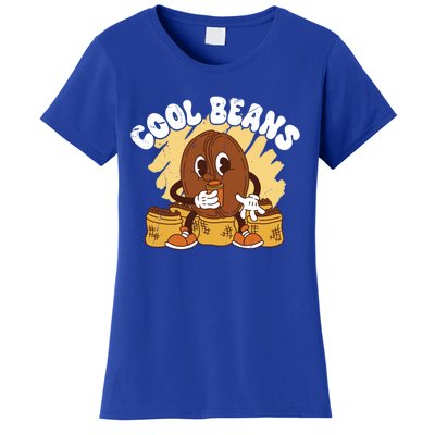 Cool Cartoon Coffee Beans Funny Quotes For Coffee Lovers Cute Gift Women's T-Shirt