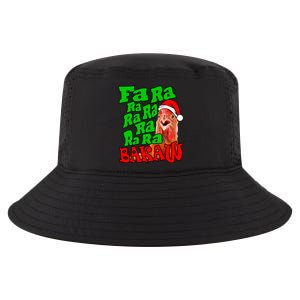 Christmas Chicken Caroling Fa Ra Ra Ugly Christmas Sweater Gift Cool Comfort Performance Bucket Hat