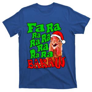 Christmas Chicken Caroling Fa Ra Ra Ugly Christmas Sweater Gift T-Shirt