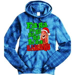 Christmas Chicken Caroling Fa Ra Ra Ugly Christmas Sweater Gift Tie Dye Hoodie